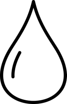 Water Drop Vector Icon