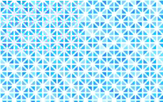 Light BLUE vector pattern in polygonal style.