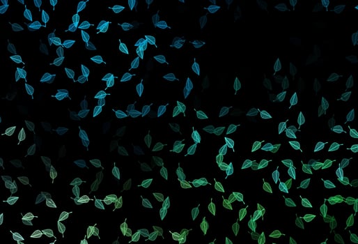 Dark BLUE vector sketch backdrop.
