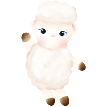 Cute Sheep illustration png