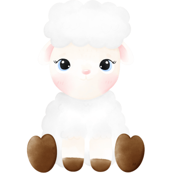 Cute Sheep illustration png