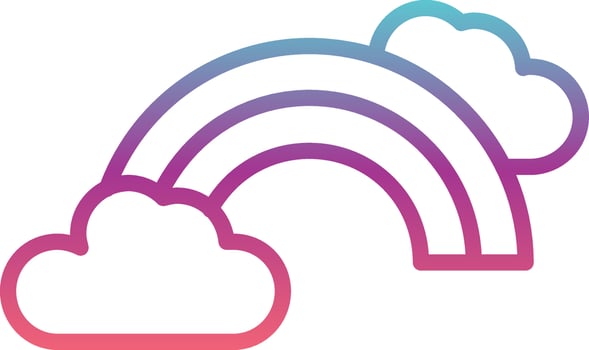Rainbow Vector Icon