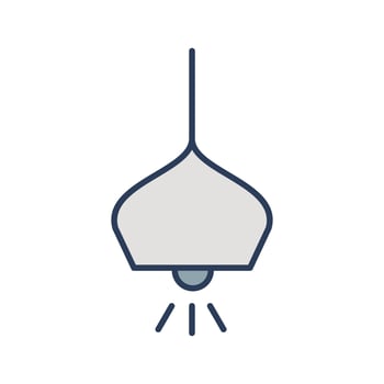 Overhead Light Vector Icon