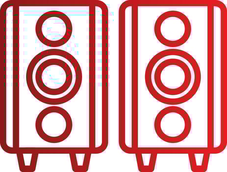 Loudspeaker Vector Icon