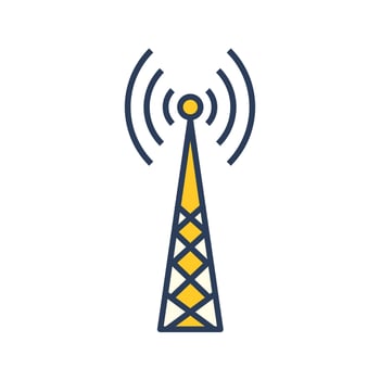 Telecom Tower Vector Icon
