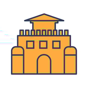 Sandcastle Vector Icon