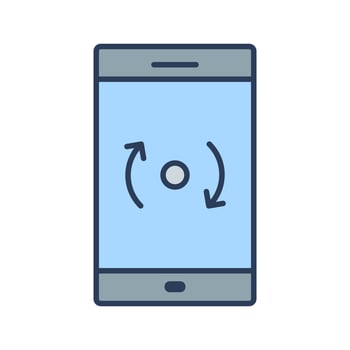 Backup and reset Vector Icon