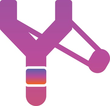 Slingshot Vector Icon Design
