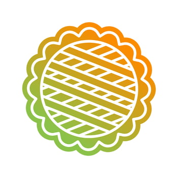 Apple Pie Vector Icon