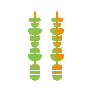 Skewer Vector Icon