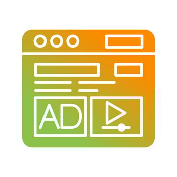 AD Vector Icon