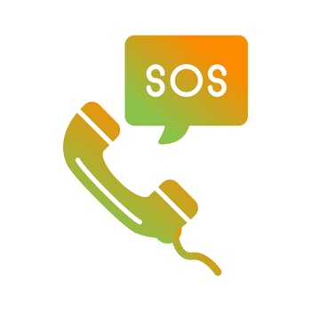 Emergency Call Vector Icon