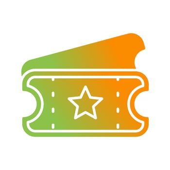 Ticket Vector Icon