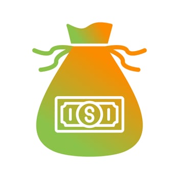 Money Bag Vector Icon