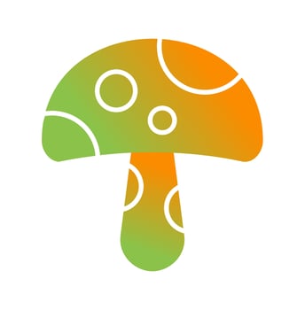 Mushroom Vector Icon