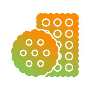 Biscuit Vector Icon