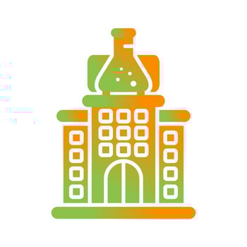 Research Center Vector Icon
