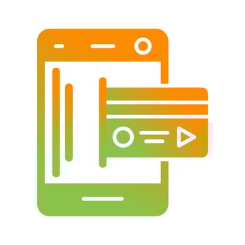 Mobile Money Vector Icon
