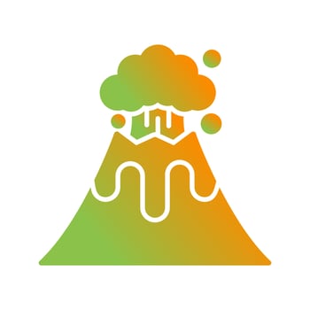 Volcano Vector Icon