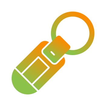 Keychain Vector Icon