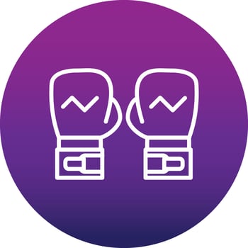 Boxing Gloves Vector Icon