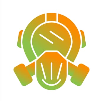 Gas Mask Vector Icon