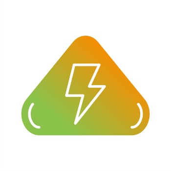Electrical Hazard Vector Icon