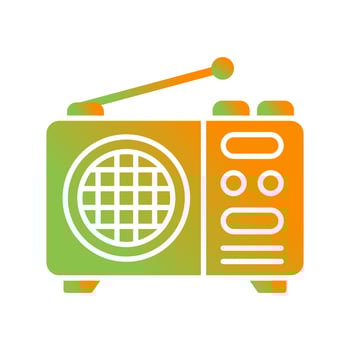 Radio Vector Icon