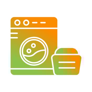 Washing Machine Vector Icon