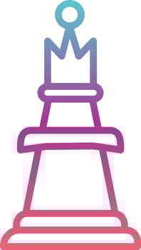 Chess Queen Vector Icon