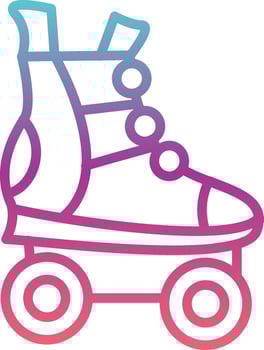 Roller Skate Vector Icon