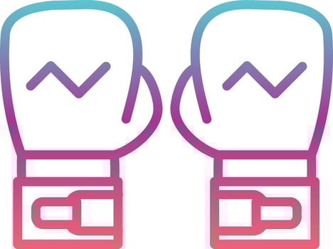 Boxing Gloves Vector Icon