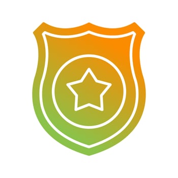 Police Shield Vector Icon