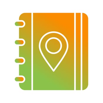 Travel Guideline Vector Icon