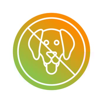 No Pets Allowed Vector Icon