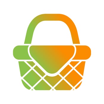 Picnic Basket Vector Icon
