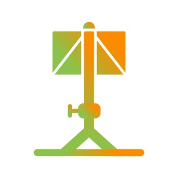 Music Stand Vector Icon