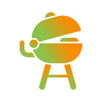 Grilled Vector Icon