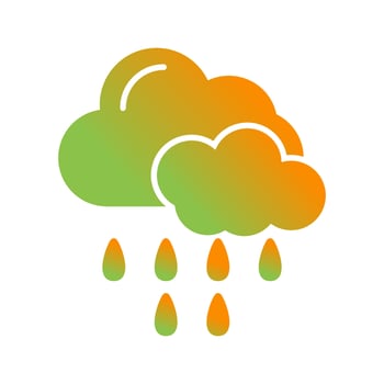 Rain Vector Icon