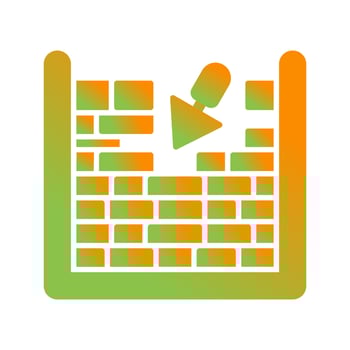 Masonry Vector Icon