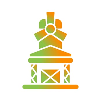 Mill Vector Icon