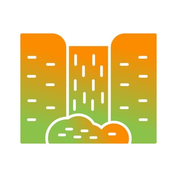 Waterfall Vector Icon
