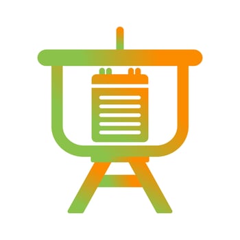 Menu Presentation Vector Icon