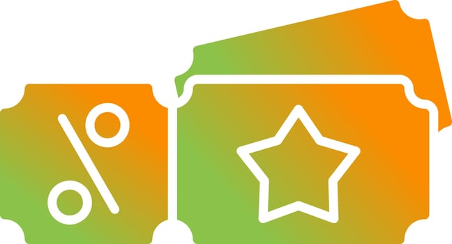 Discount Voucher Vector Icon