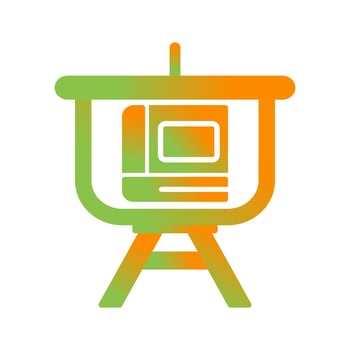 Education Presentation Vector Icon