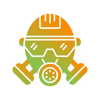 Gas Mask Vector Icon