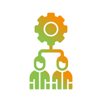 Team Management Vector Icon