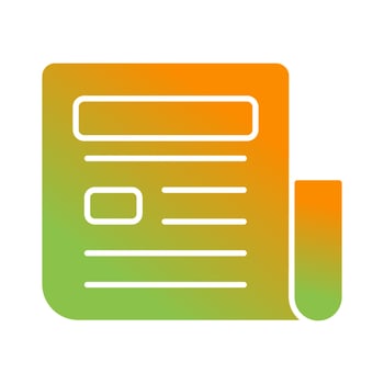 News Paper Vector Icon