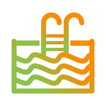 Swimming Pool Vector Icon