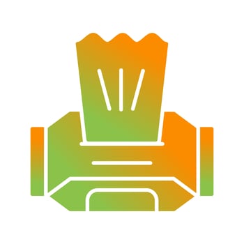 Wet Wipes Vector Icon